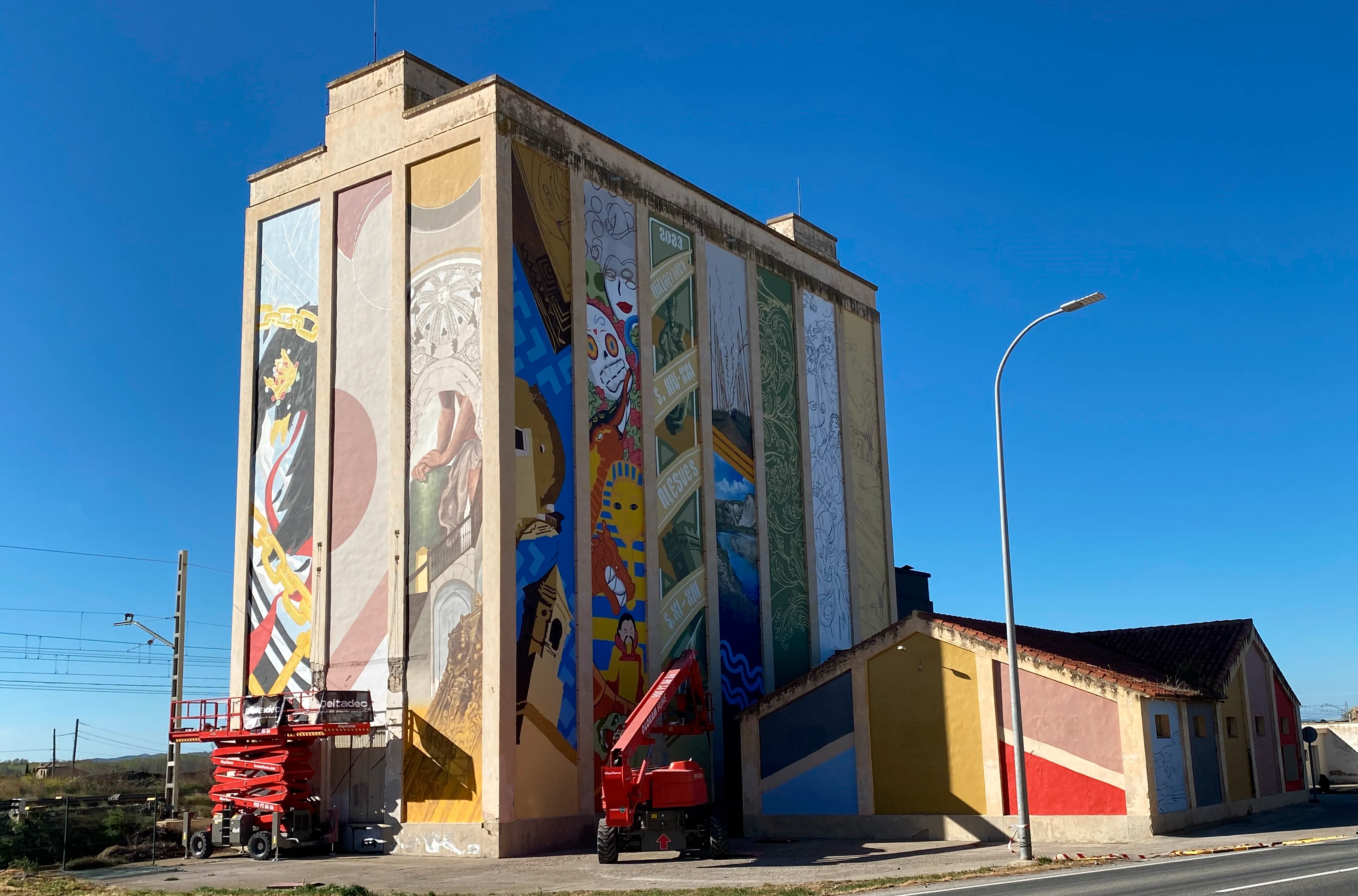 Progreso del mural