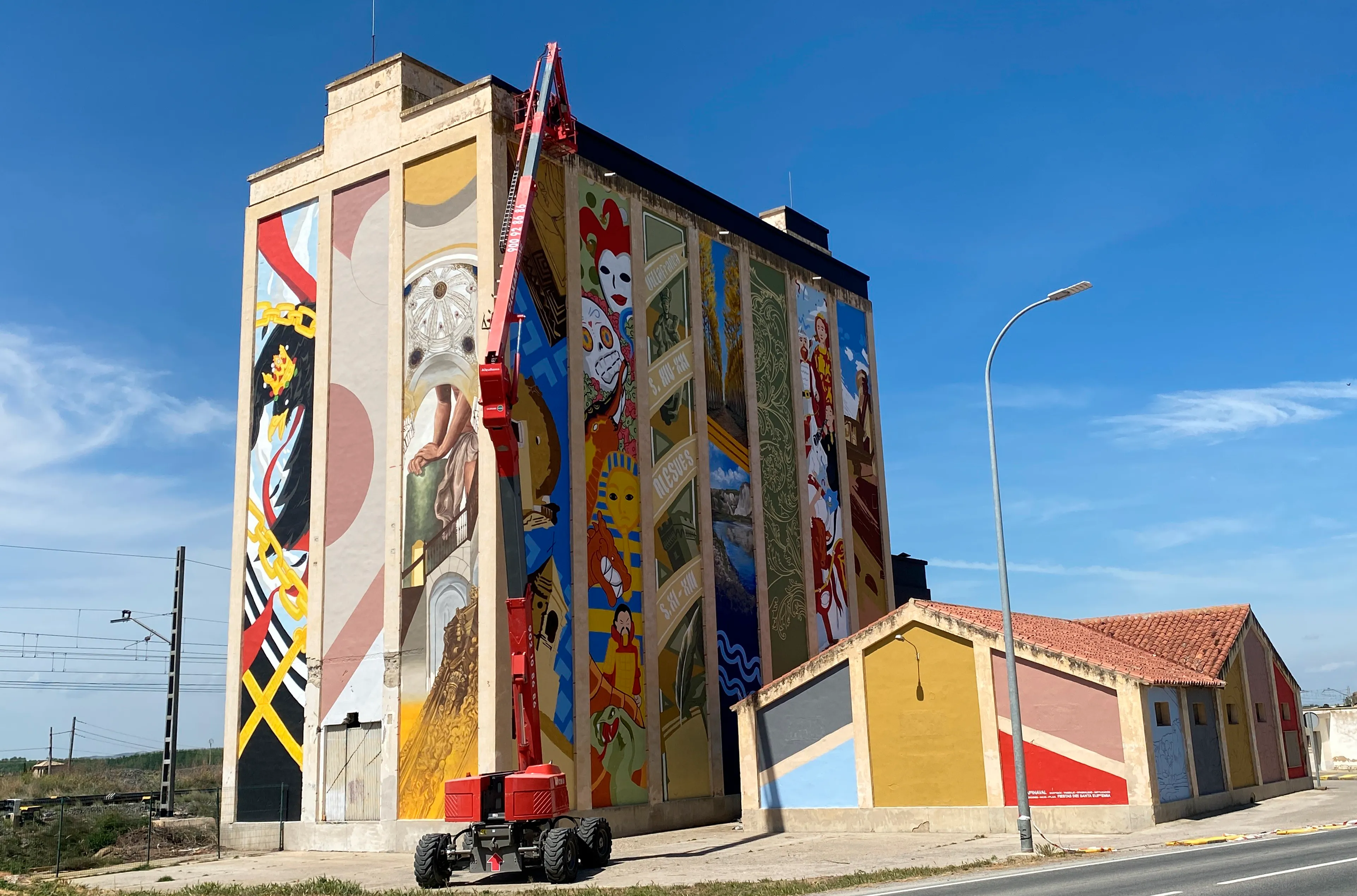 Progreso del mural